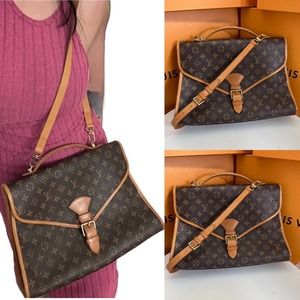 💎✨EXTRA LARGE✨💎 Authentic Louis Vuitton MM 2Way Shoulder Bag BRIEFCASE